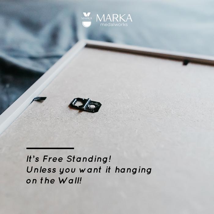 MANDIRI JOGJA MARATHON - Artistic Medal Frame Siap Kirim