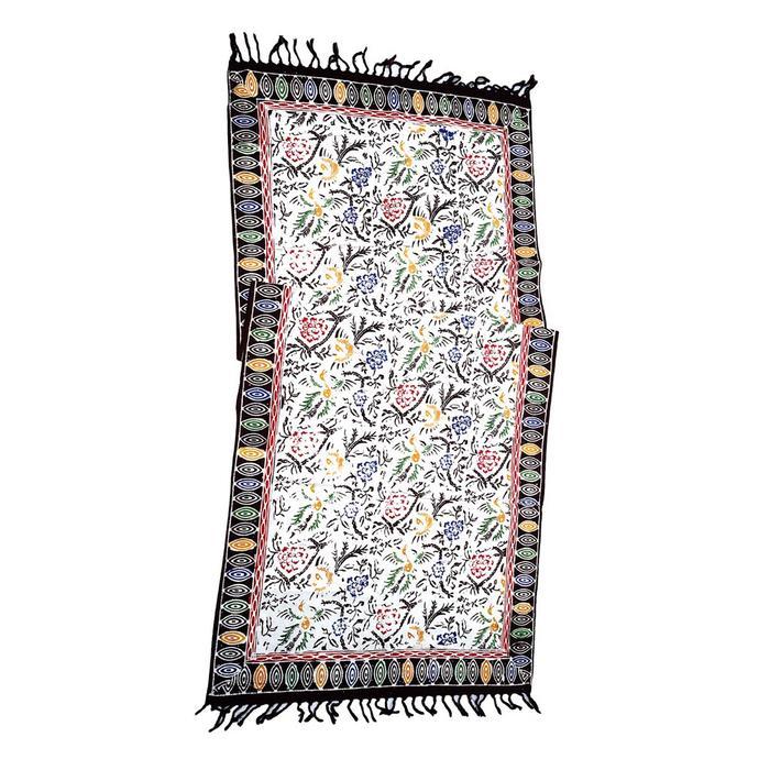 Taplak meja tamu panjang batik ukuran 120x50 cm