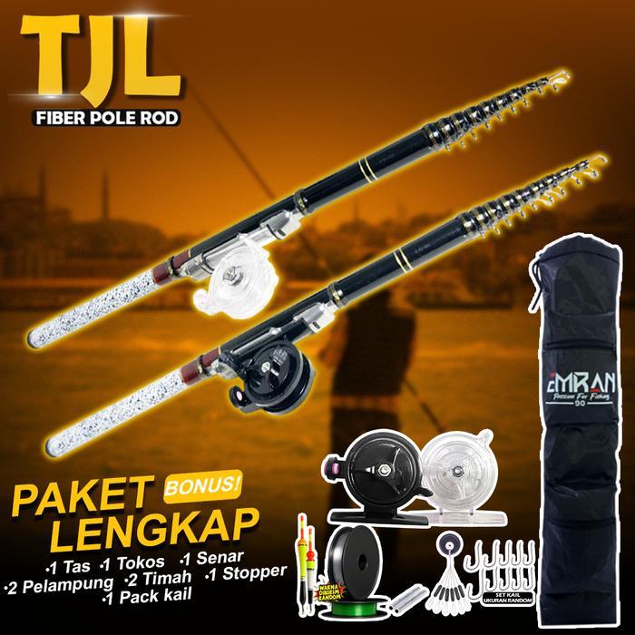 Pancing Joran Tegek Kolong Emran TJL ruas 38 cm full kolongan Cod