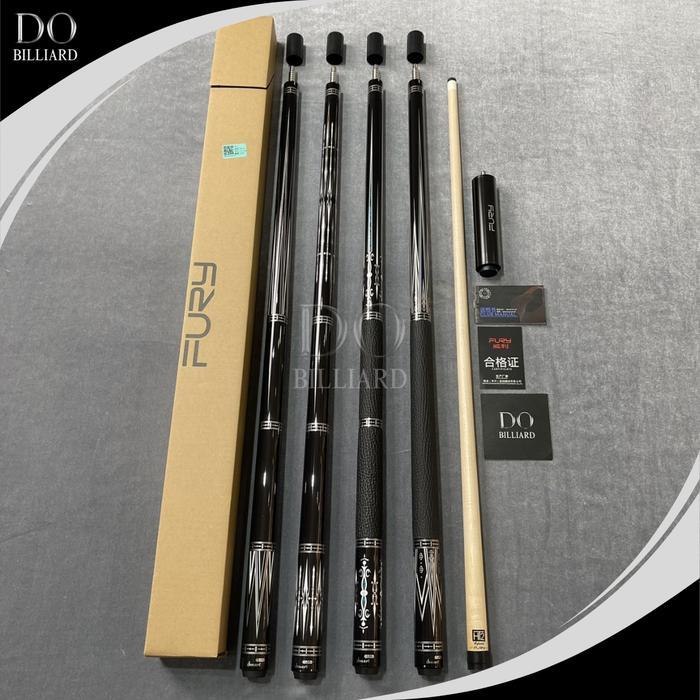 (PREMIER) Stick Billiard FURY TK SERIES Low Deflection Infused Carbon Shaft / Stick Fury TK Series
