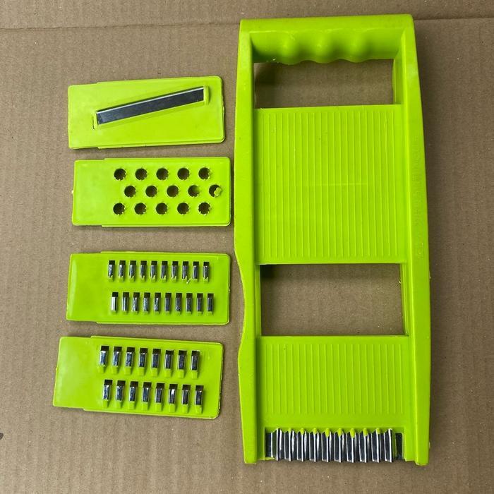 Parutan Rujak Multifungsi Parut Sebaguna Parut Lengkap Parutan Kitchenware Buah Pisau Kripik warna