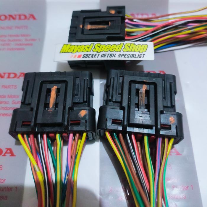 Soket Ecu Ecm Vario 125 Old Bohlam Kzr-601 Non Iss Tahun 2012-2014