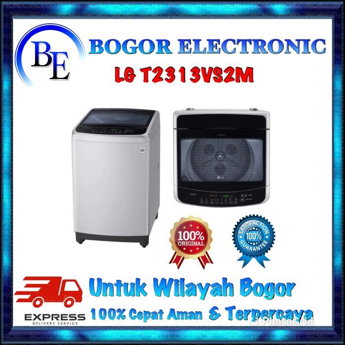 LG MESIN CUCI TOP LOADING 13KG T2313VS2M 2313VS2M SMART INVERTER