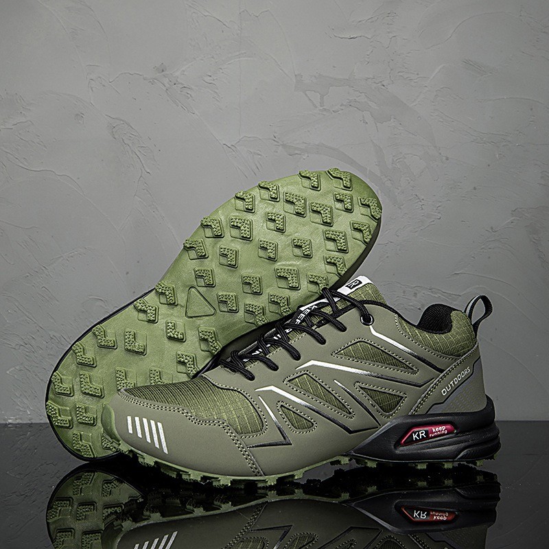 Men's Hiking Shoes All-terrain Sports Shoes Waterproof Non-slip Hiking Shoes Camping Shoes Hunting