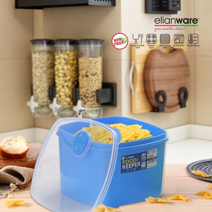 Elianware Bpa Free Kotak Makanan Food Keeper Set Microwavable