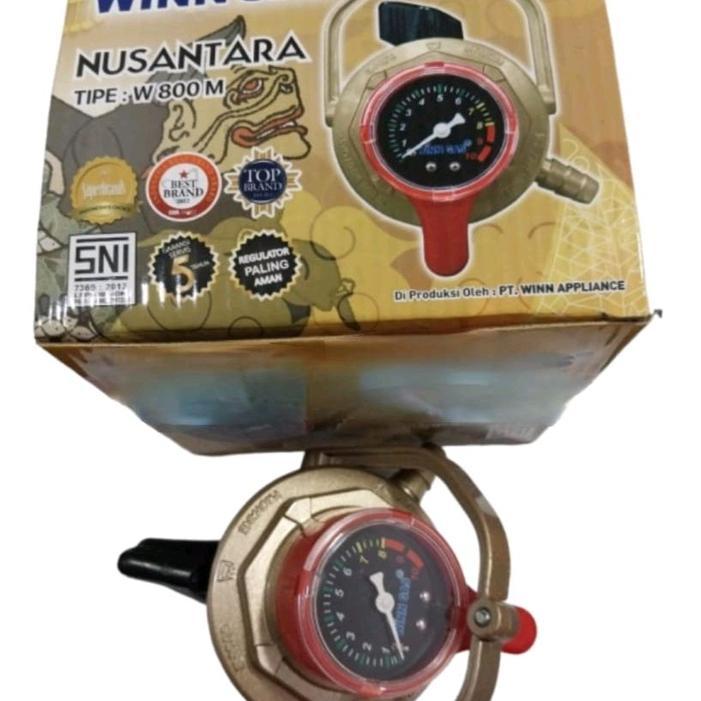 Winn Gas Nusantara Regulator W-800M (Pengunci Ganda)