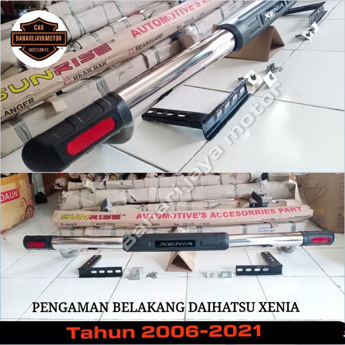 Pengaman Bumper Belakang Daihatsu Xenia Tahun 2006-2021