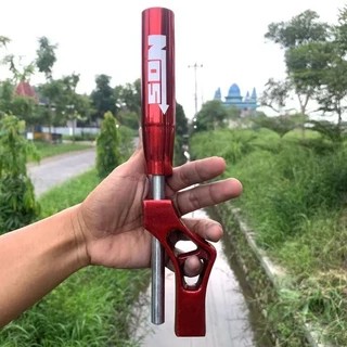 Tongkat persneling extender /shift knob/tuas gigik/gear knob/variasi mobil drat 17&14,bisa diatur ti