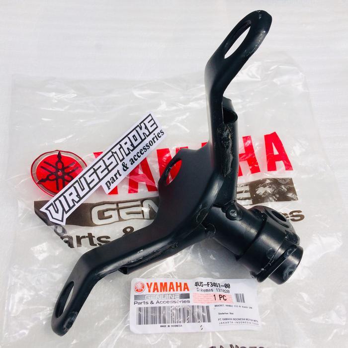 Bracket Breket Kupu Dudukan Stang Stir Segitiga Atas F1ZR FIZR Ori 4US