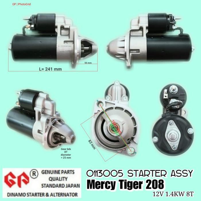 Dinamo Starter Mercedes Mercy Tiger 280 12V 0113005