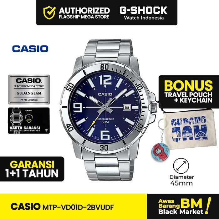 ASLI General MTP-VD01D-2BVUDF MTP-VD01D MTP-VD01 MTPVD01D MTP VD01D Watches Men READY STOCK