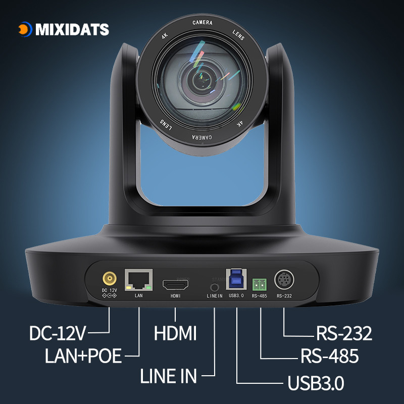 Video Conference camera PTZ Camera 20x Zoom 4K POE PTZ Church Conference Camera
