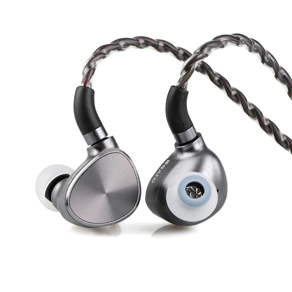 New 7Hz Legato Headphone 2DD HiFi In Ear IEM Monitor Dual Dynamic Driver Earphone IEM with Detachabl