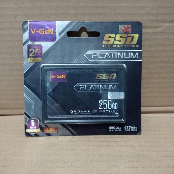 ssd vgen platinum 256gb ssd sata garansi