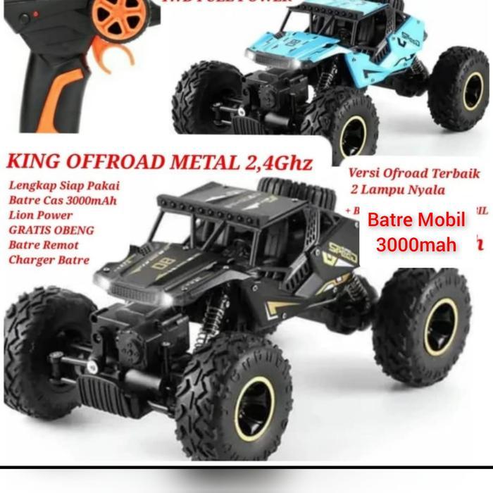 Rc Mobil Mainan Rock Crawler 6241 Jpre 2000Mah 1:16 Offroad Truck 4Wd