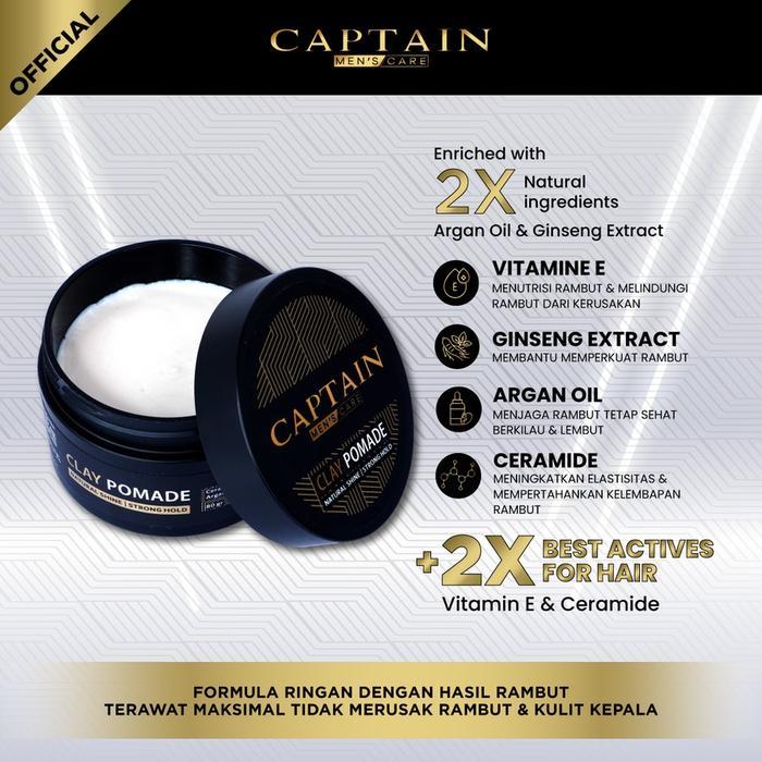 CAPTAIN CLAY POMADE - CLAY
