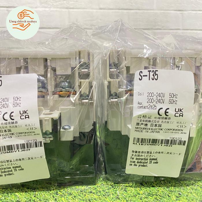 Terlaris Kontaktor St35 Mitsubishi Contactor St-35 Original