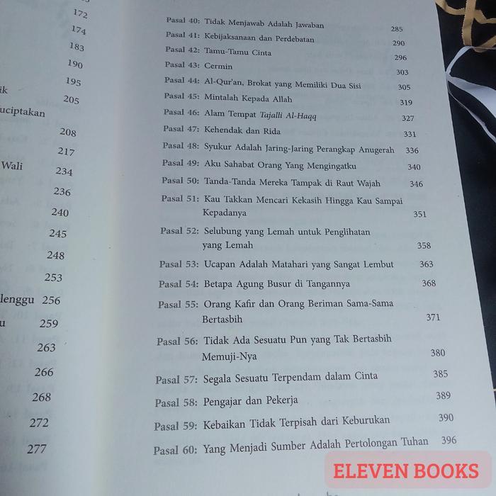 Buku Hard Cover Original Fihi Ma Fihi - Jalaluddin Rumi (Qaf) Terjamin