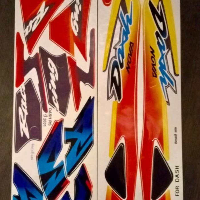 Striping Nova Dash New Striping Honda Nova Dash