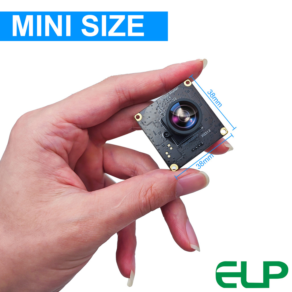 ELP wide angle global shutter usb camera 1200P 1080P 90FPS high speed mini webcam camera module free