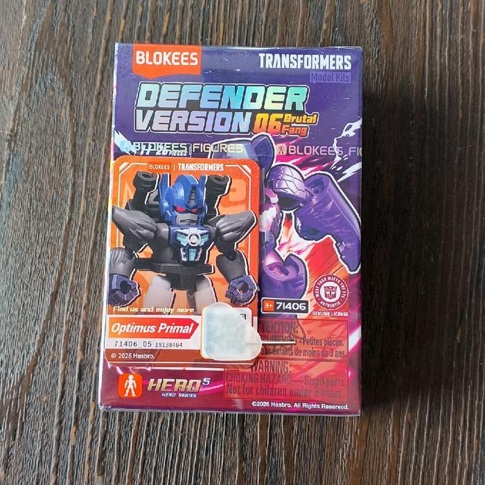 Blokees Optimus Primal _ Transformers Defenders Version 06