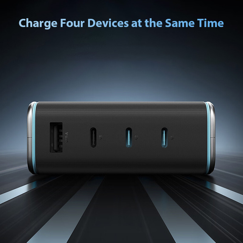 CUKTECH 140W GaN Charger 4 Ports USB-C Charger For Xiaomi 13 12 iPhone 15 14 13 Pro Max Fast Charger