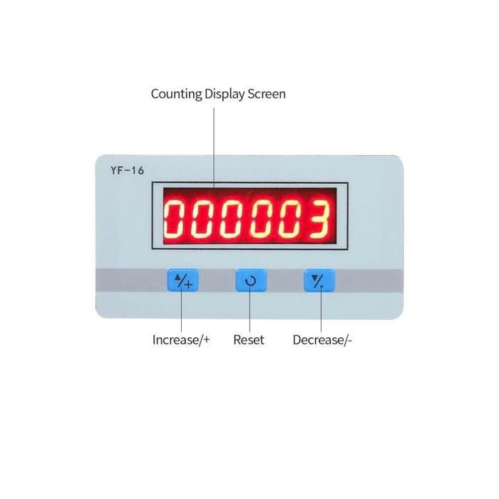 "New" Mini LED Digital Counter Modul DC/AC 5V-24V Elektronik Totalizer