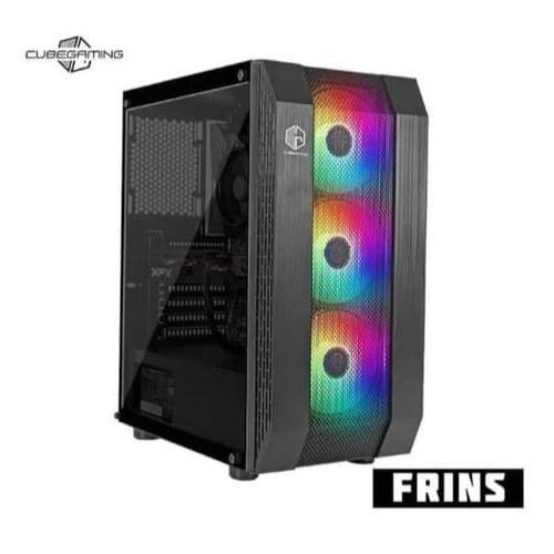 CASING PC GAMING CUBE GAMING FRINS - White