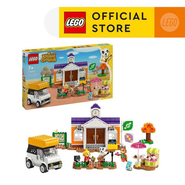 LEGO Animal Crossing 77052 K.K.'s Concert at the Plaza (550 Pieces), Building Block, Toys, Bricks