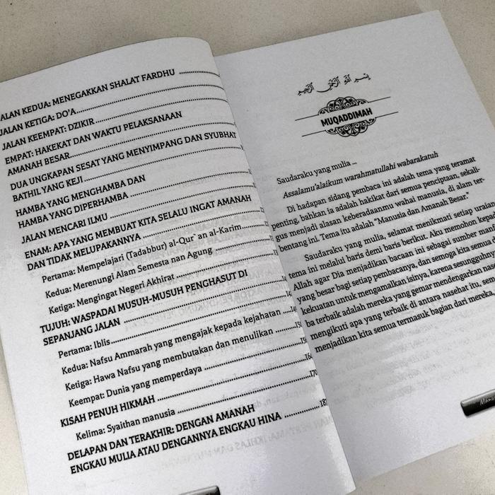 Buku Manusia & Amanah Besar - Langit Bumi & Gunung Enggan Mengembannya Terlaris