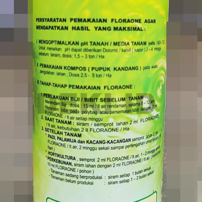 "New" Floraone 1 L Tricoderma Cair Fungsida Hayati PGPR Rhizobium Pestisida Organik