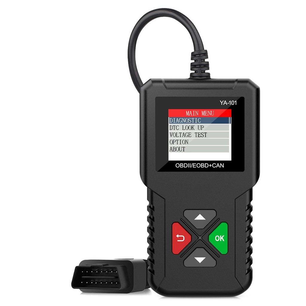 New YA101 OBD2 Scanner Automotive Battery Tester OBD 2 Car Engine Check Diagnostic Tool OBDII EOBD C