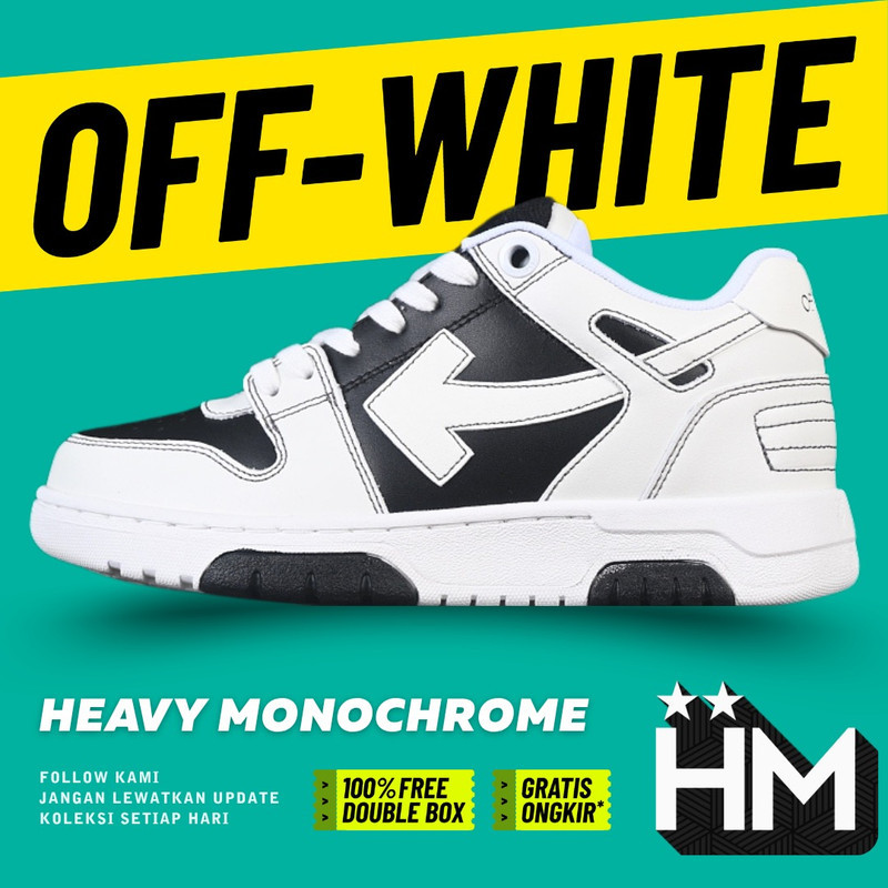 Off-White Out Of Office Sneaker White Black Panda (Size 36-47)