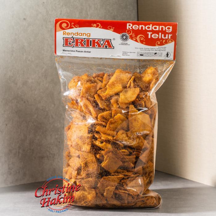 Rendang Telur Erika / Kerupuk Rendang Telur Erika Termurah