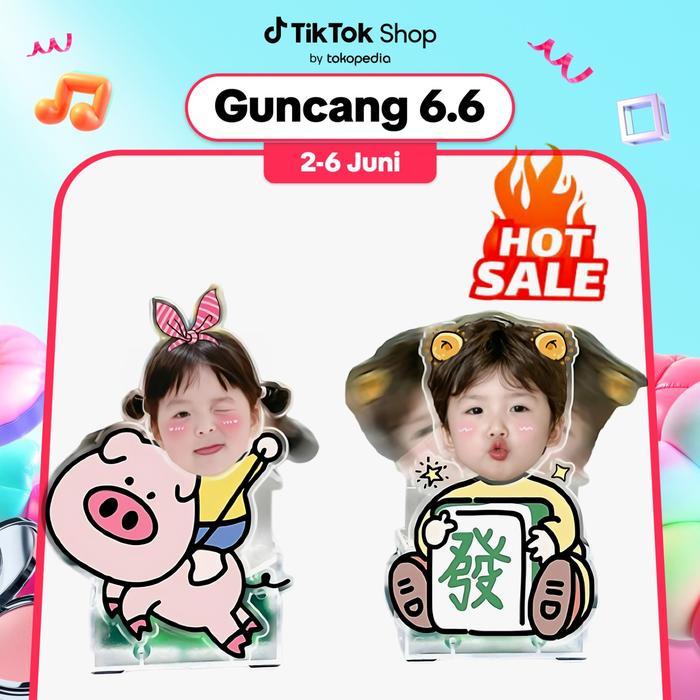 COD DIY Foto Hiasan Goyang/Hiasan Mobil/Foto Kustom Gratis/Akrilik/Mainan Goyang/Mainan Penghilang