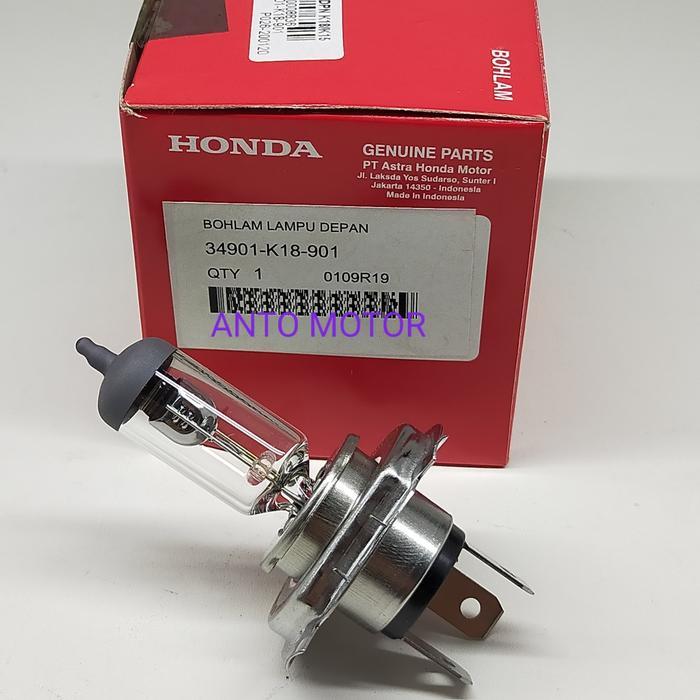 Bohlam Depan H4 Cb150R Verza Asli Honda Ahm