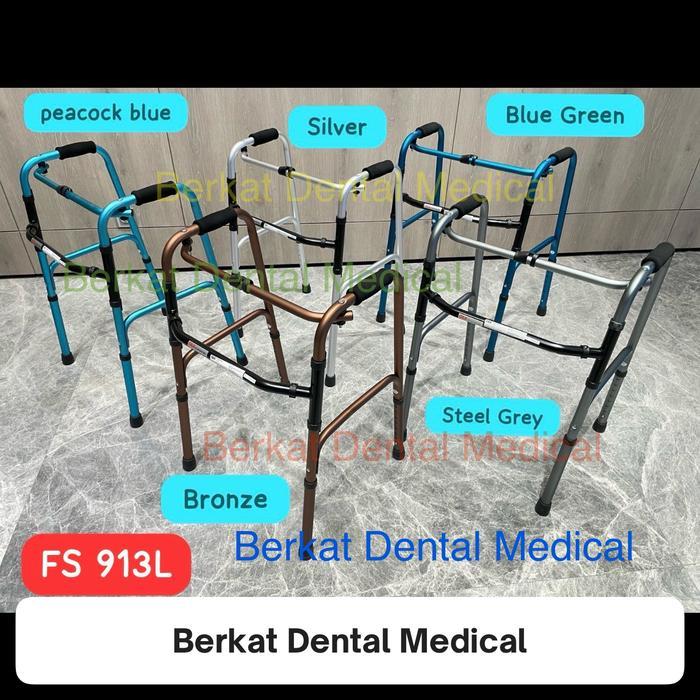 Terlaris Walker Gea Matte Series FS913 FS 913L Matte Alat Bantu Jalan Alat Belajar Jalan Tongkat U