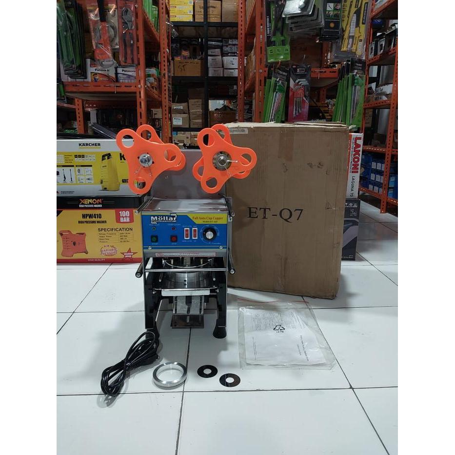 Mesin Cup Sealer Full Otomatis - Alat Press Gelas Plastik MOLLAR ET-Q7