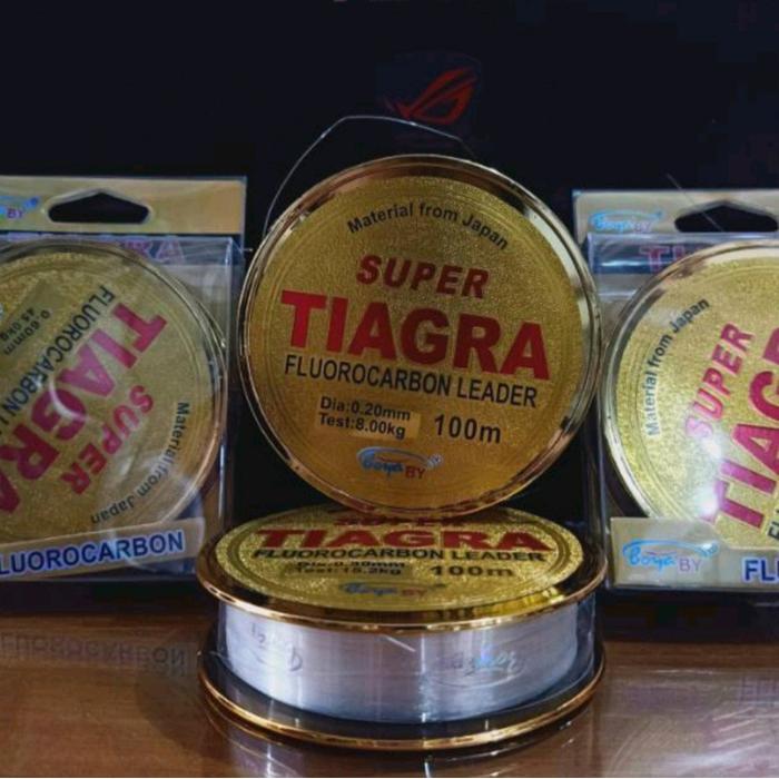 SENAR PANCING SUPER TIAGRA FLURO CARBON