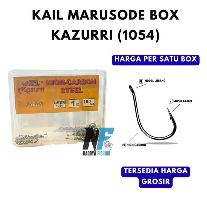 Mata kail pancing carbon Vezel Kazuri Kazurri 1054 (marusode ring) Box/ Kotakan No 1-15