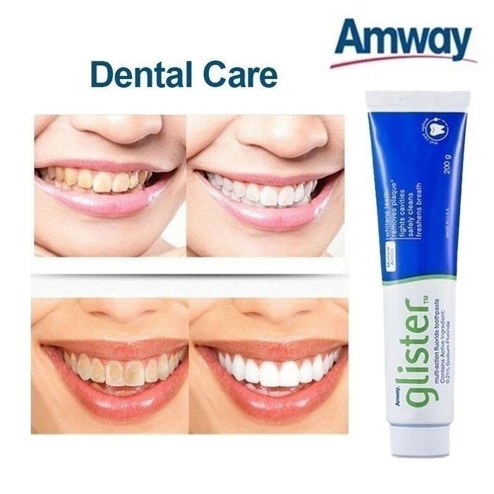 Ready200Gr AMWAY Glister Multi - Action Fluoride Toothpaste / Glister Toothpaste / Pasta Gigi