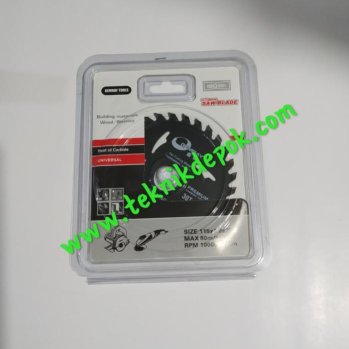 Mata Pisau Potong Kayu 4 Inchi Gemray 30T Potong Papan Balok Mdf Depok