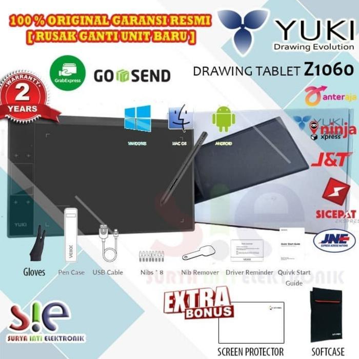 VEIKK A30 Pen Tablet Drawing 8192 Pressure Level Alternatif Wacom