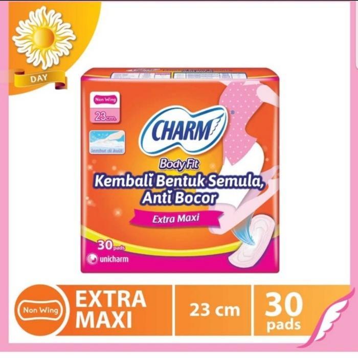CHARM Body Fit Extra Maxi 23 cm isi 30 Non wing