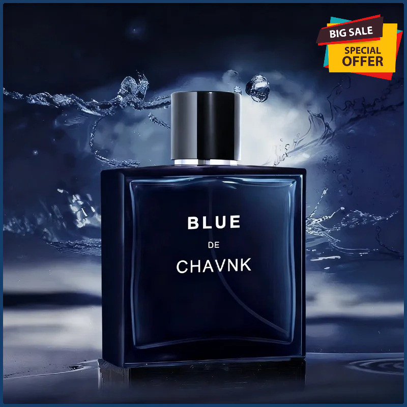 Blue de Chavnk Inspired Perfume 100ML for Men Long Lasting Woody Aromatic Fresh Citrus Scent