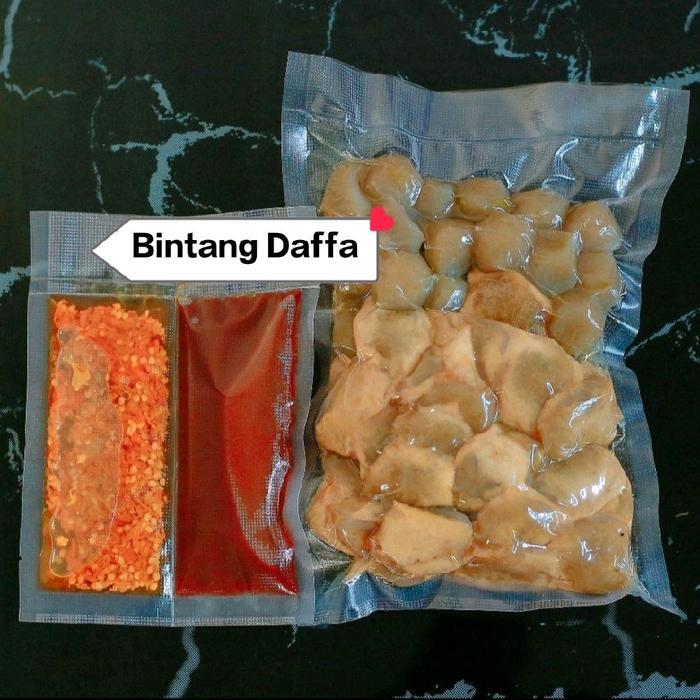 "New" pentol kocek sumenep isi 50 biji.pentol tahu, pentol isi tellur & isi ayam suir. free saos &