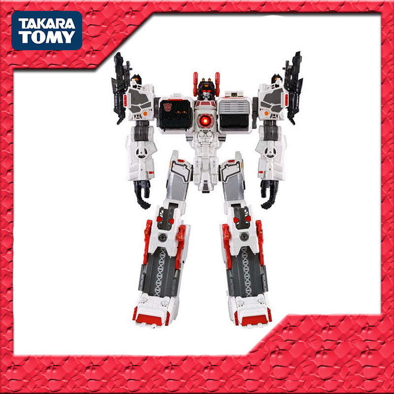 BELI SEKARANG In Stock Original TAKARA TOMY Transformers IDW Metroplex LG-EX PVC Anime Figure Action