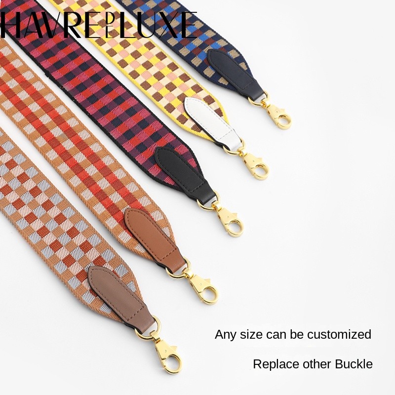 Bag Starp Herbag Canvas Shoulder Bag Crossbody Strap Accessories Kelly25 Replacement Plaid Bag Strap