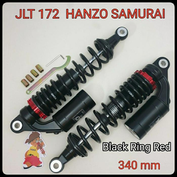 Shockbreaker Supra Jupiter Yoko Hanzo Samurai (Jlt 172) Motor Bebek Ukuran 270Mm 340Mm Tabung Fungsi