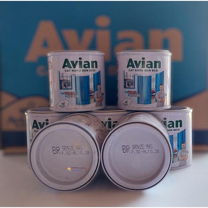 Cat Kayu Dan Besi Avian Bronze Mas 2 Komponen